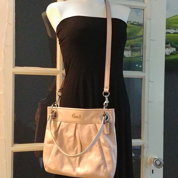 Coach Leather Madison Hippie Removable Crossbody with Shoulder Strap - Picture 2 of 16